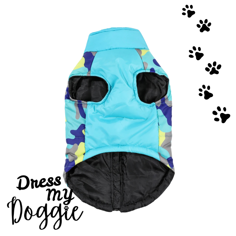 "Scout" Waterproof Camo Dog Coat