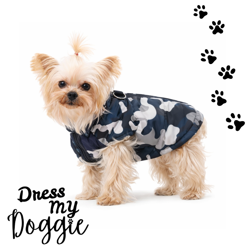 "Scout" Waterproof Camo Dog Coat