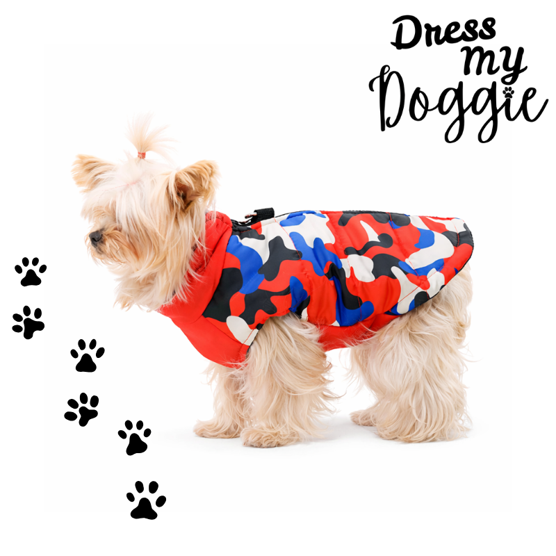 "Scout" Waterproof Camo Dog Coat