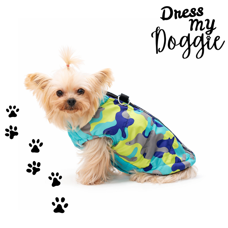 "Scout" Waterproof Camo Dog Coat